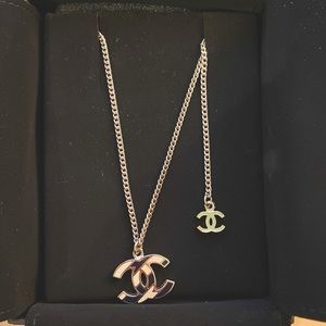 Authentic Silver Chanel Necklace
